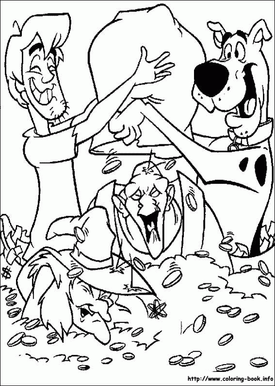 Scooby Doo kolorowanki